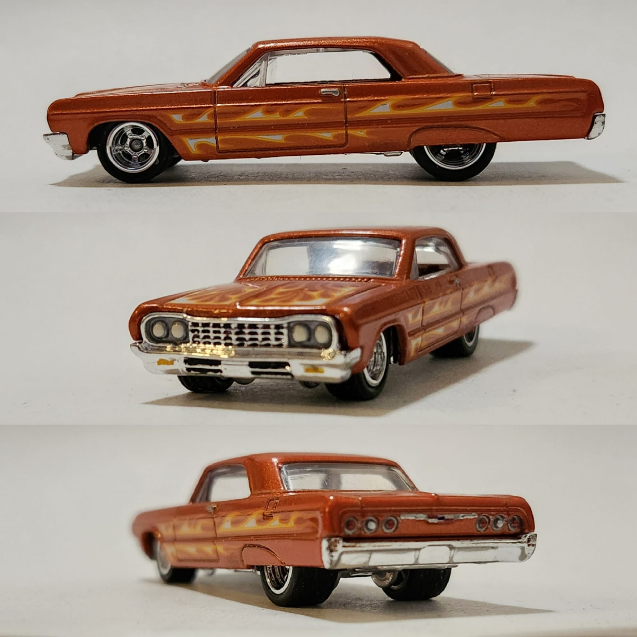 1964 Impala wheel swap inspired by Hot Wheels