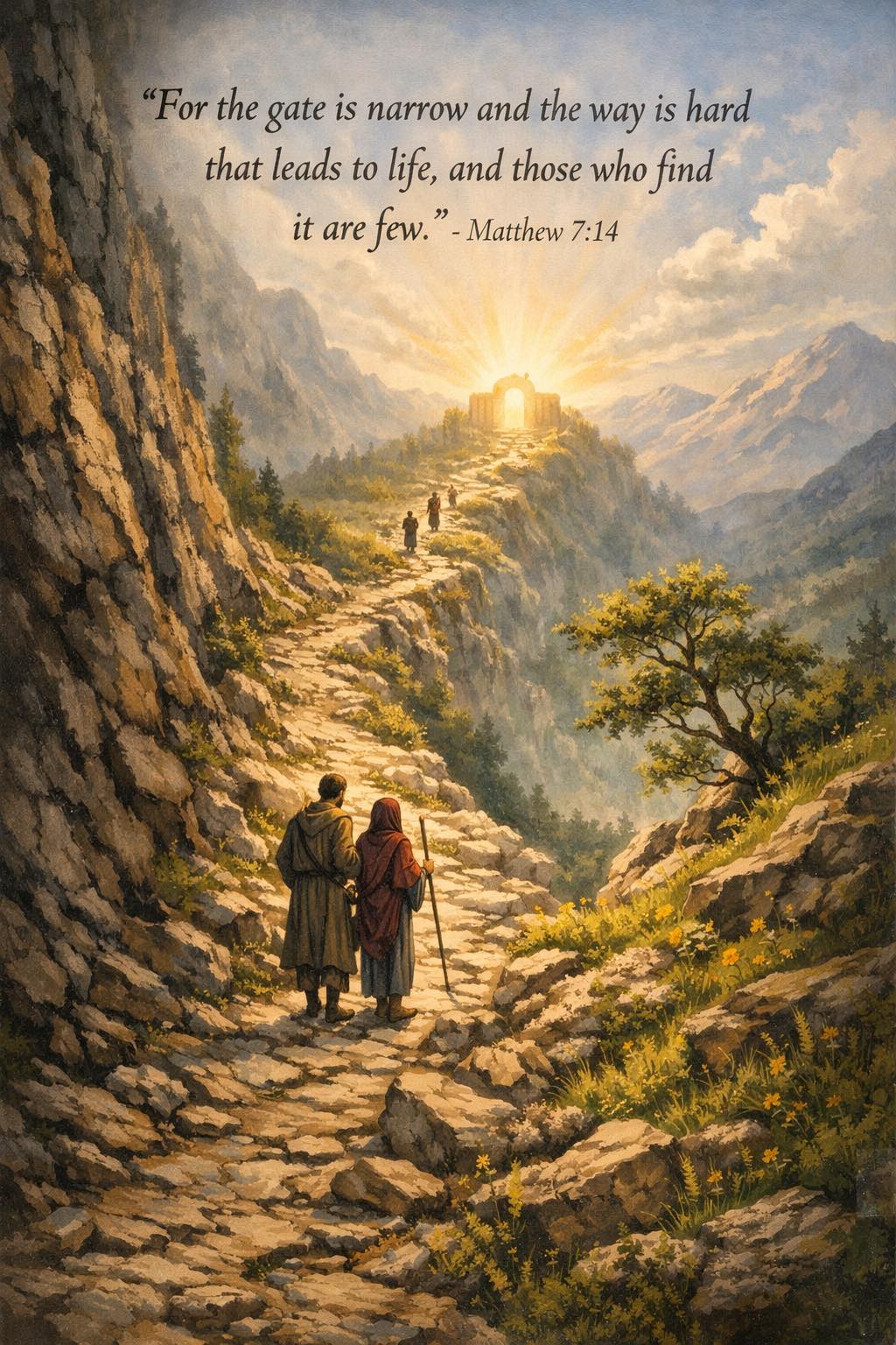 Al - The Narrow Gate to Eternity- A Short Devotion on Matthew 7:14 ...