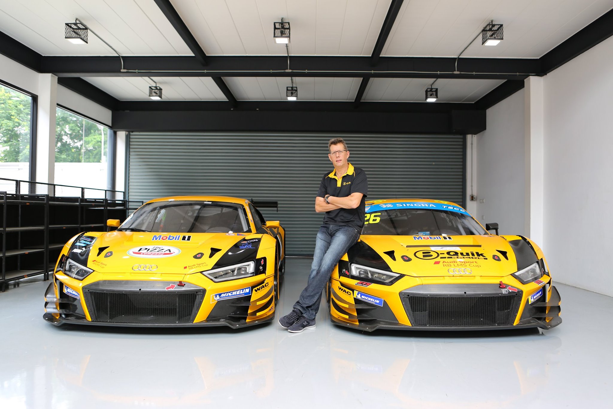 BQuikRacing - B-QUIK TAKES DELIVERY OF SECOND AUDI R8 LMS...