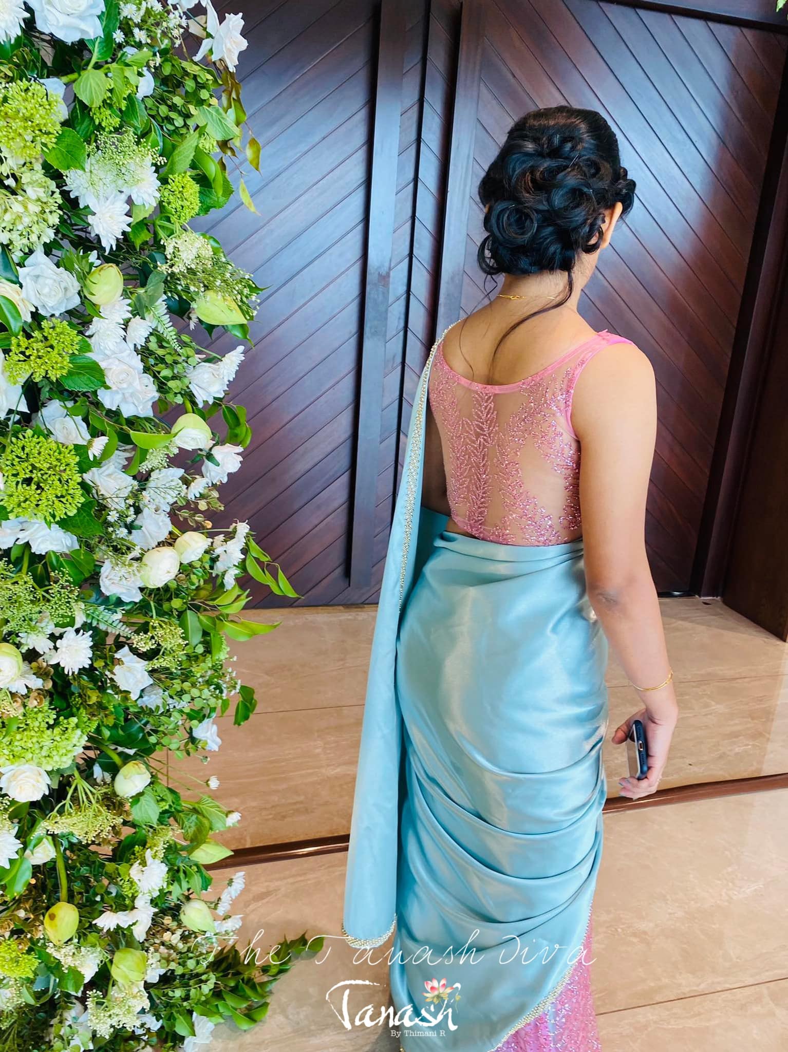 Tanash - 💗 Suoer beautiful client Rajika in our 'ASHERA'...