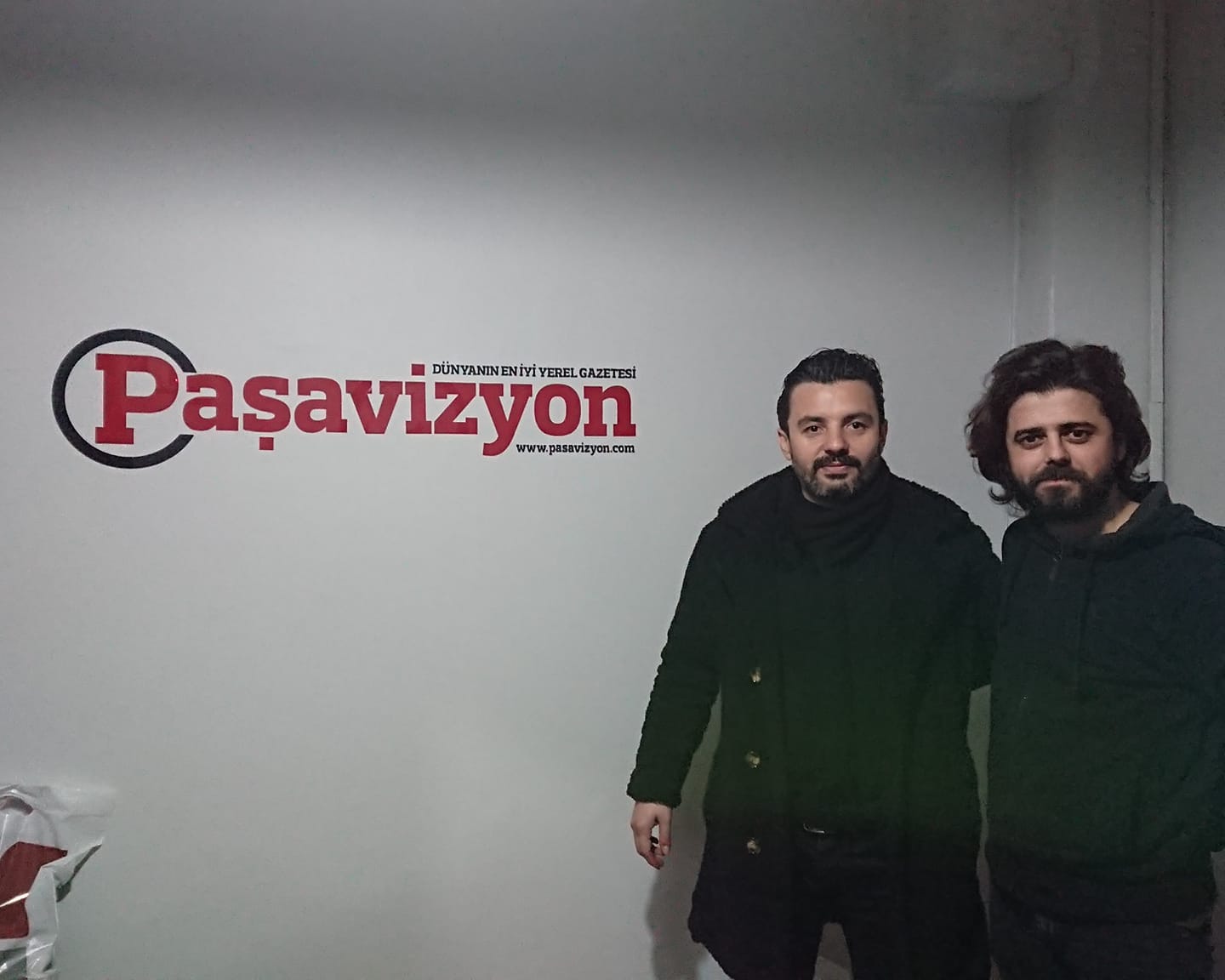 Paşavizyon Gazetesi Hakan ŞENVARDAR 'a desteklerinden dolayı teşekkür 