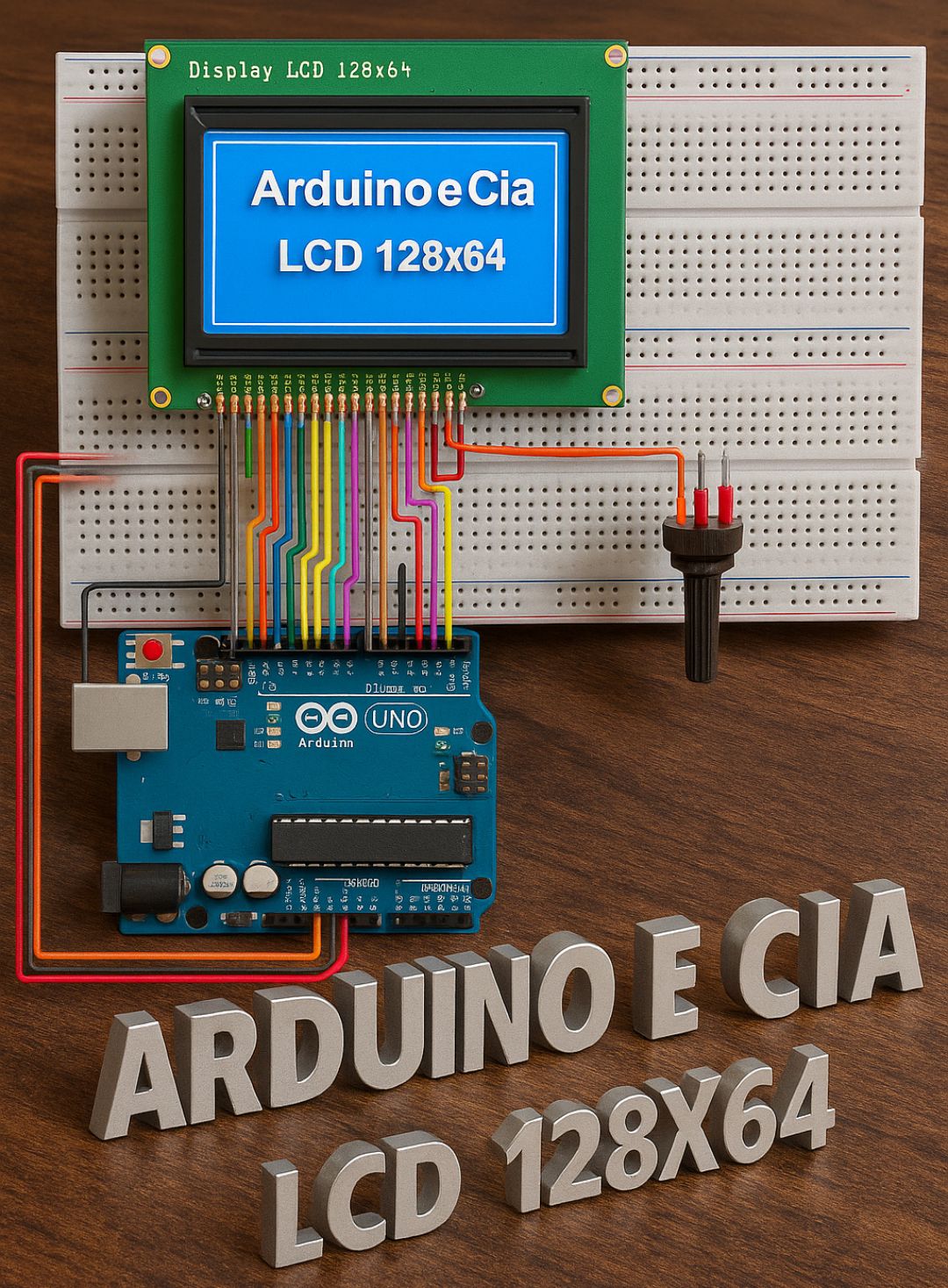 Arduino Project: Displaying Data on LCD 128x64 | Facebook
