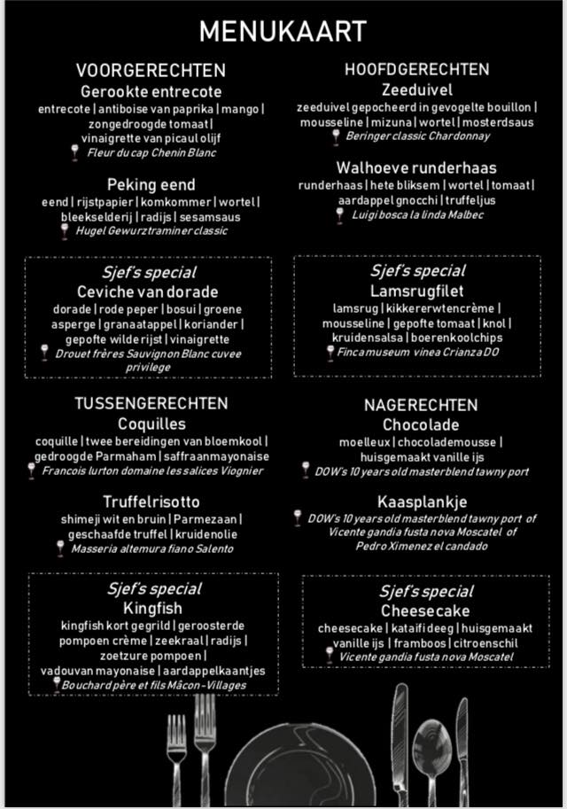 Sjef's Table | Tilburg