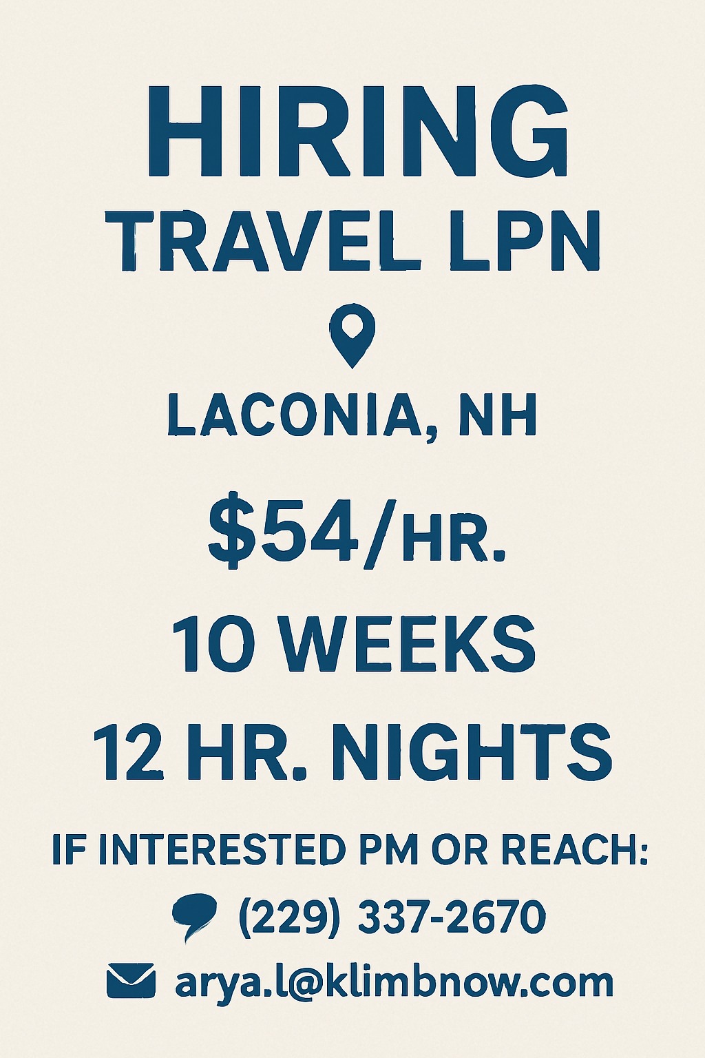 LPN Assignments (USA Only) | Facebook