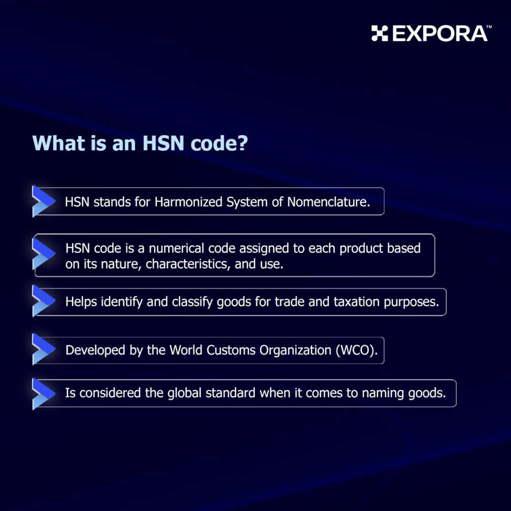 EXPORA - Understanding HSN codes: What they are, why they...