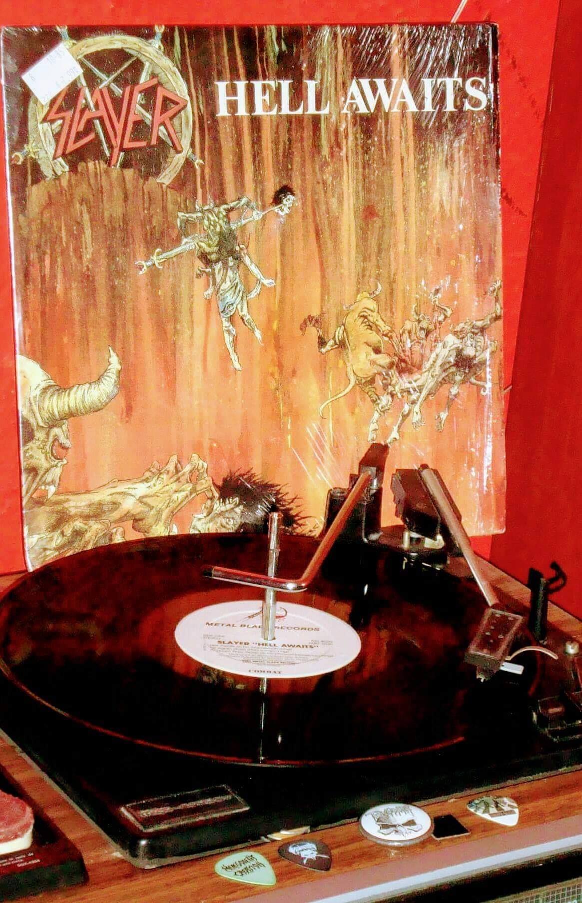 SLAYER Hell Awaits April 8th 1985 🔥🔥🔥🔥🔥 Recorded in September