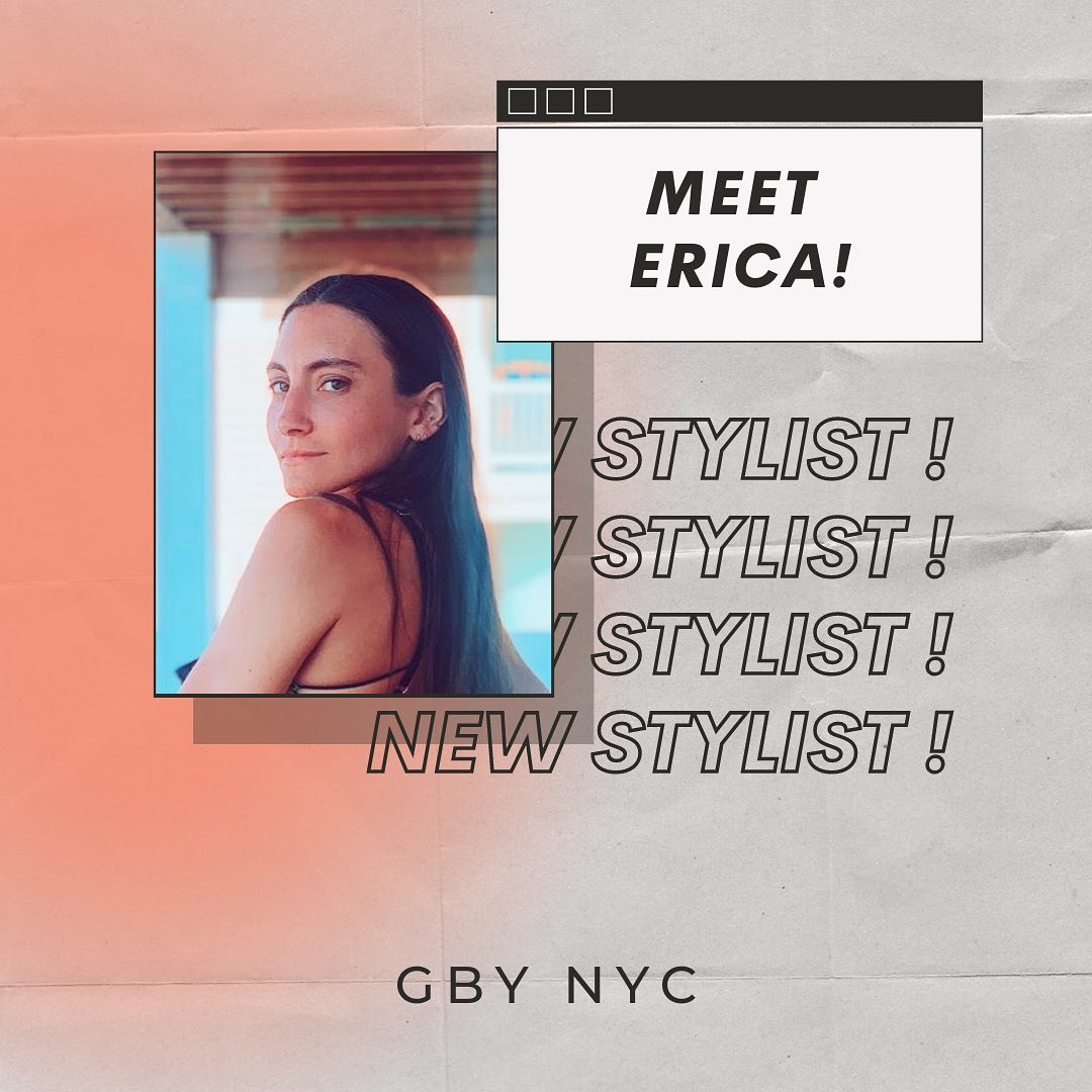 GBY Beauty - NEW STYLIST 🚨 Meet Erica, our go to stylist...