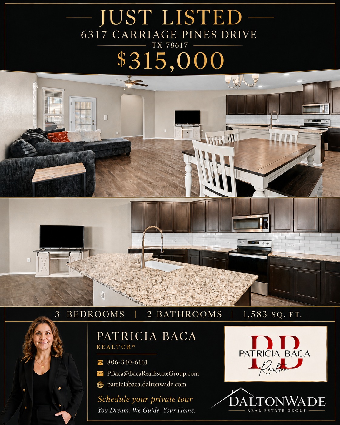 JUST LISTED | $315,000 Your next chapter starts on Carriage Pines