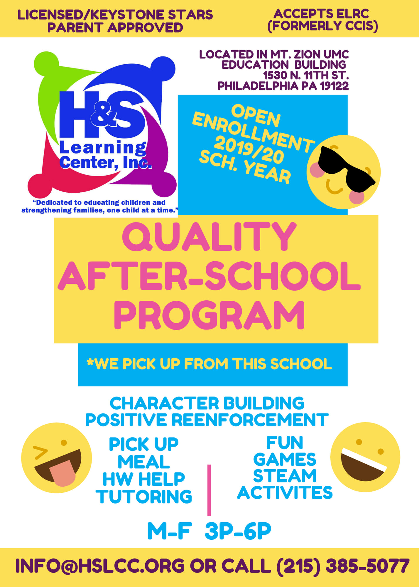 H & S Learning Center Cooperative | Philadelphia PA