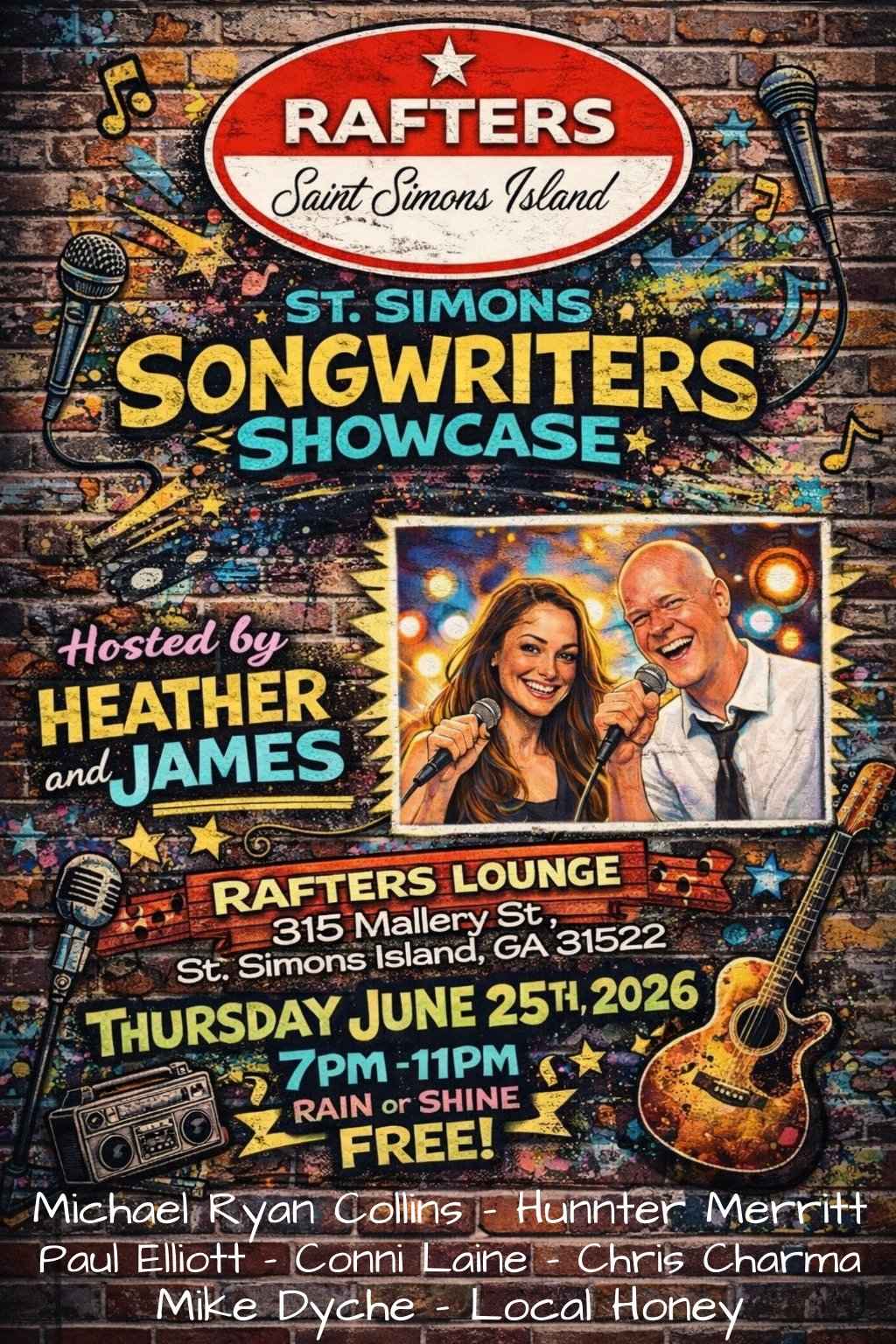 St. Simons Songwriters Showcase