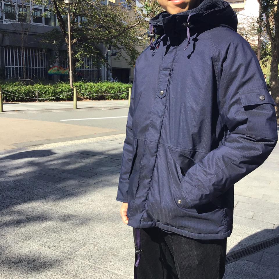 BLUE BLUE】 インディゴリップ ウォータープルーフコールドウェザー 