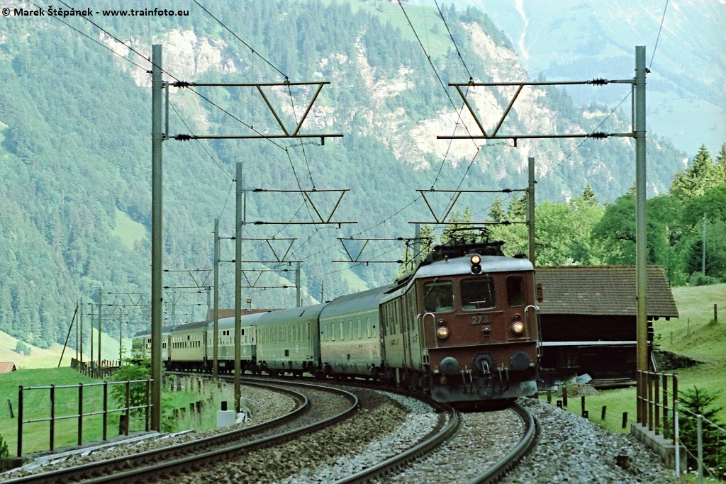 The Ae 8/8 of the Bern-Lötschberg-Simplon-Bahn (BLS) (UIC
