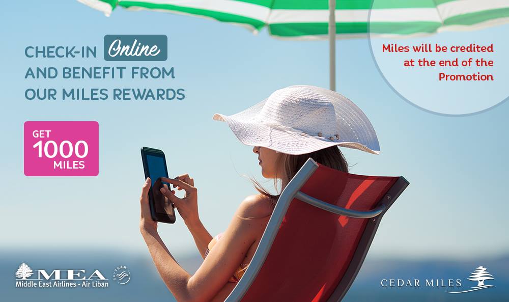 MEA Check-in Online... - Middle East Airlines - Air Liban