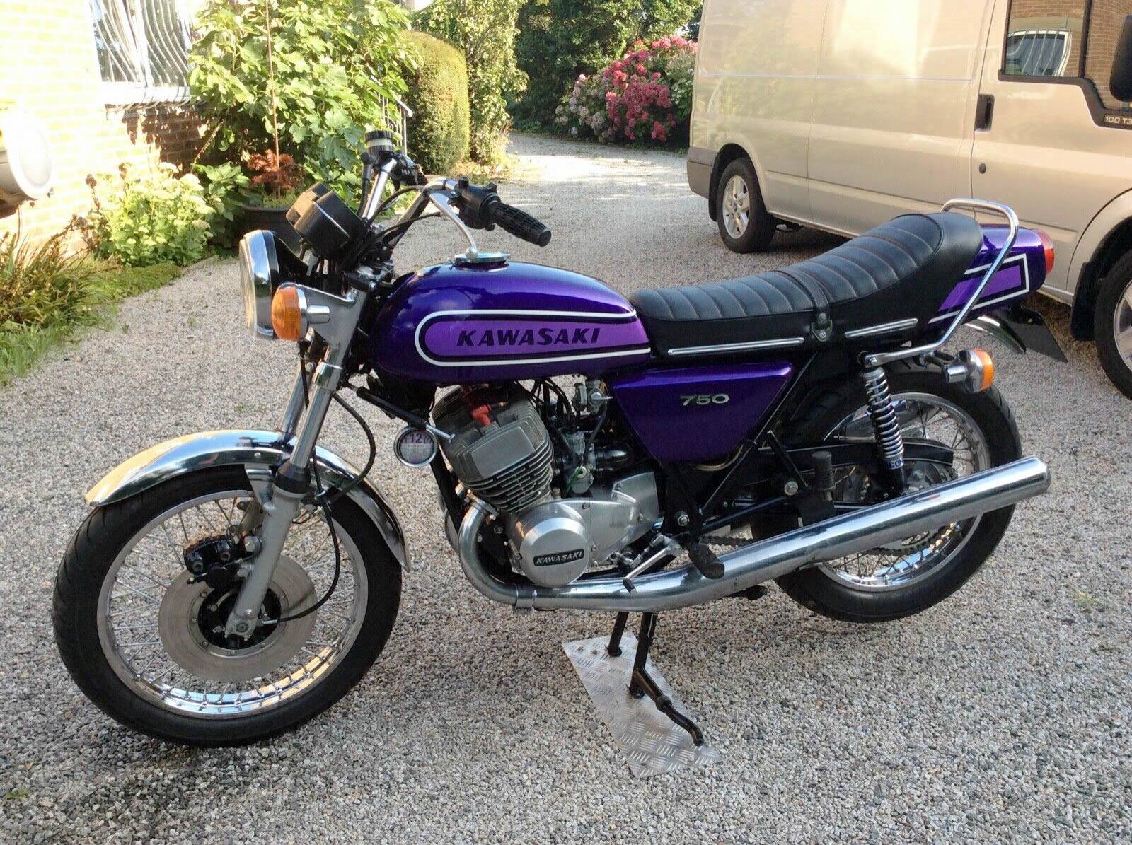 1975 Kawasaki 750 H2. Kawasaki