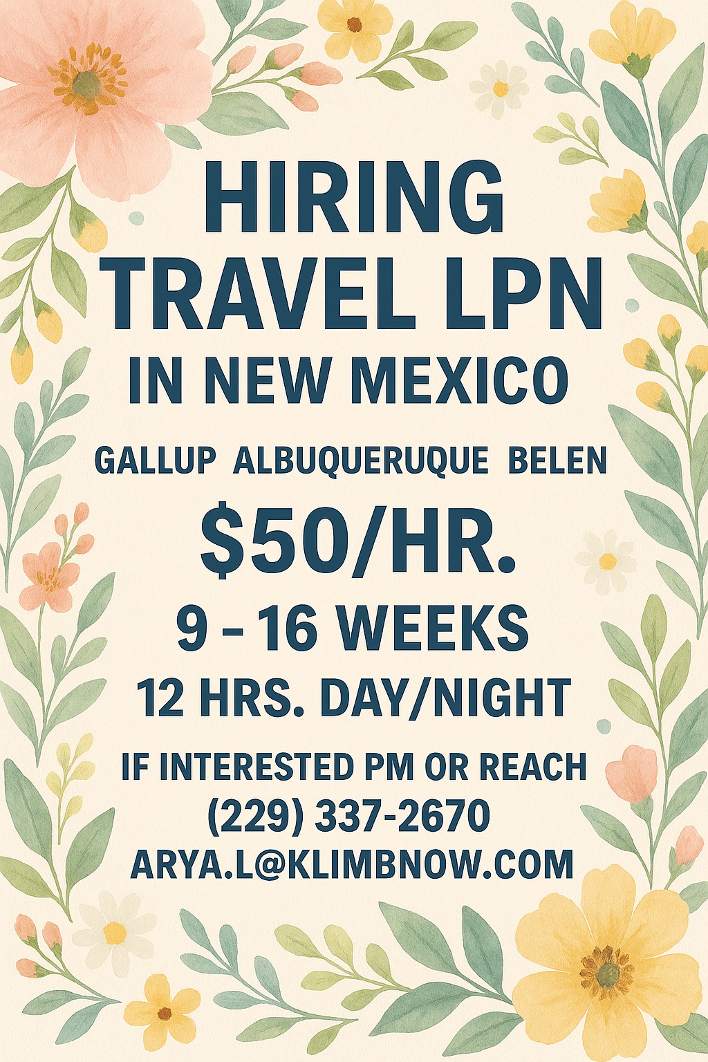 LPN Assignments (USA Only) | Facebook