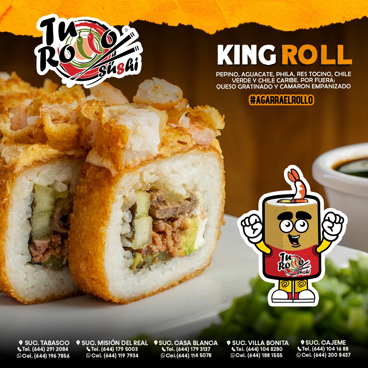 Tu Rollo Sushi - ¡El sabor de los reyes lo encuentras en... | Facebook