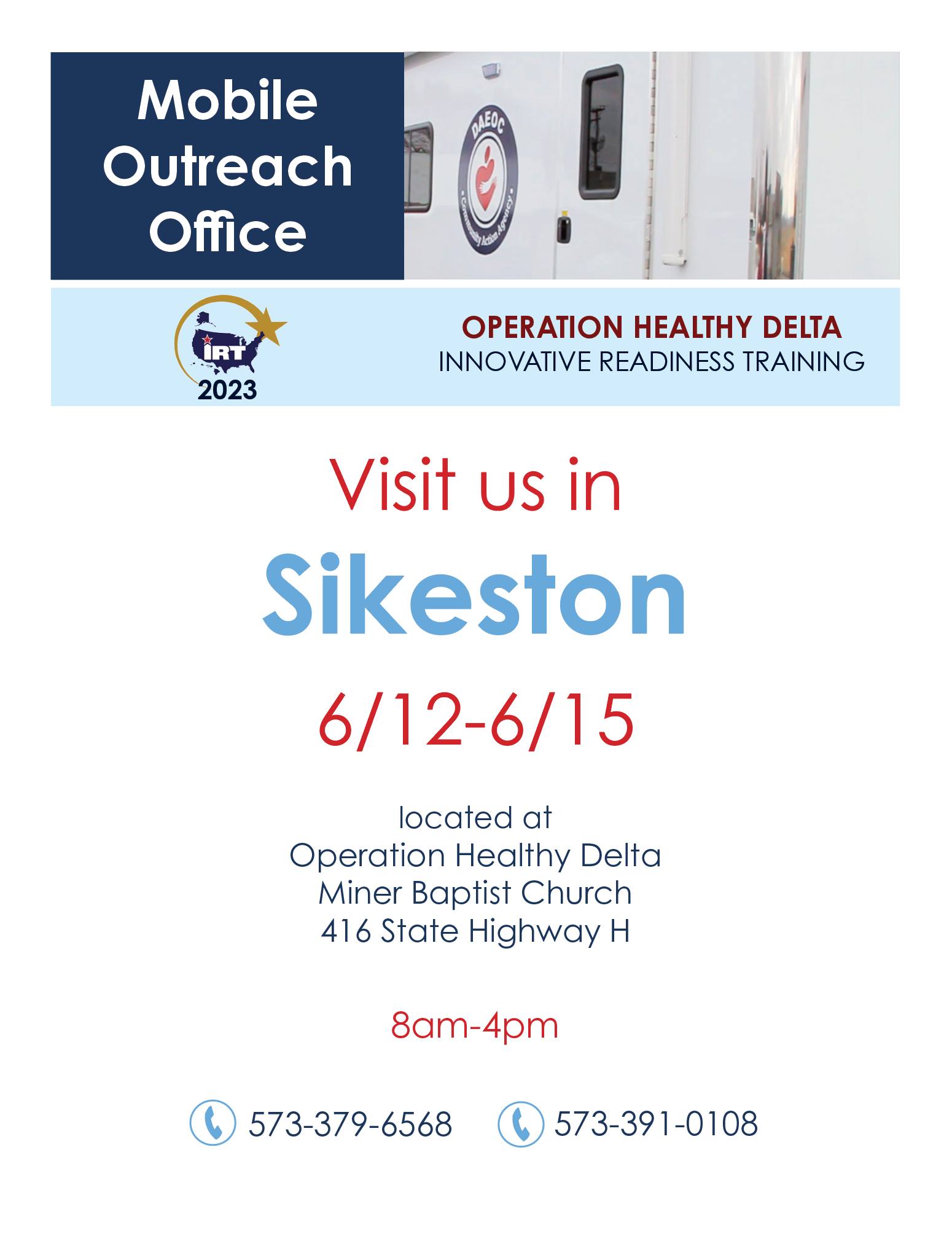 DAEOC - You can find our Mobile Outreach Office at the... | Facebook