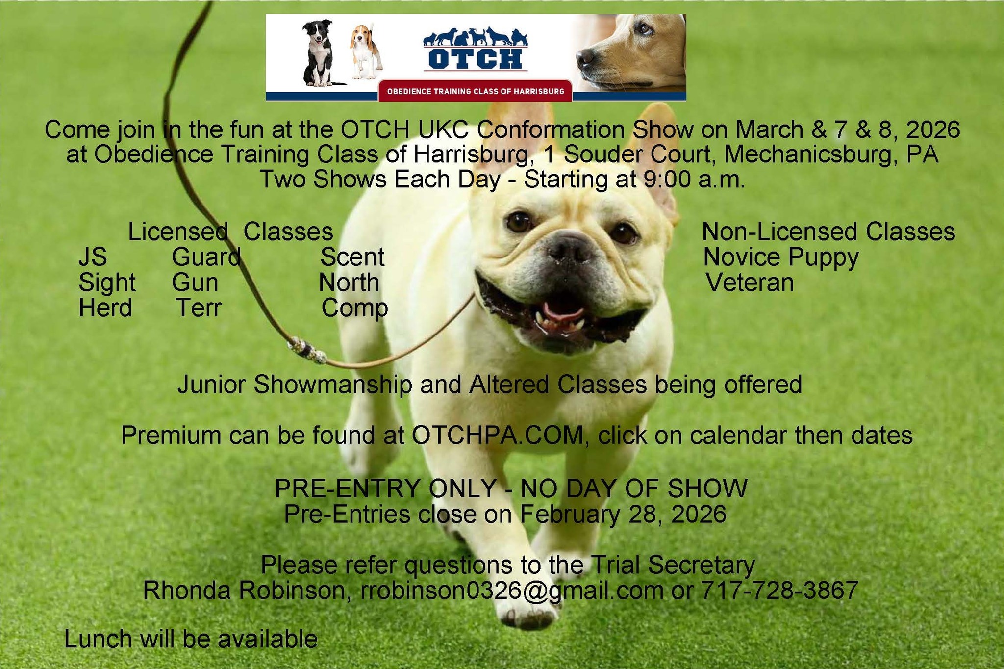 OTCH UKC Conformation Show