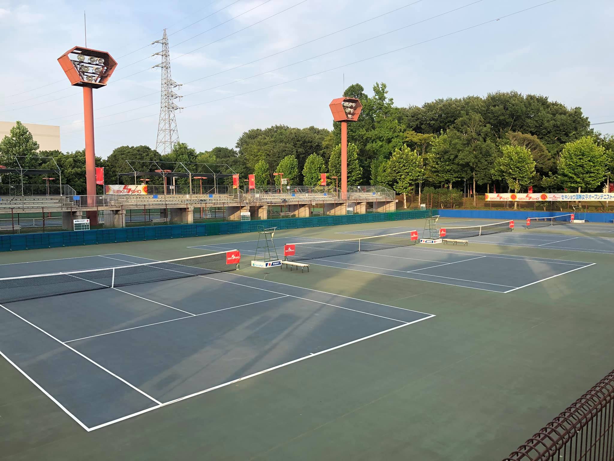 筑波 北部 公園 テニス コート