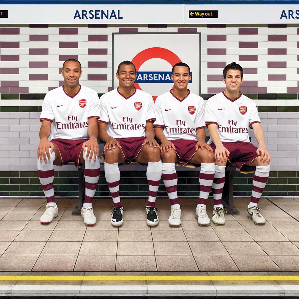 Arsenal's 07/08 away kit was a thing of beauty A brilliant kit