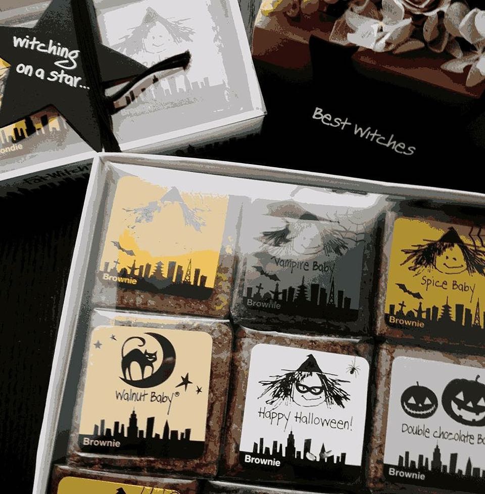 Boronia レッスンレポートの合間に ブレイク ハロウィンスィーツ ちかぢか心斎橋に出来るみたいですよ ワクワクわぁい Fatwitchbakery Fatwitchjapan 画像は以前 ハロウィンレッスン にて ご用意したもの Boronia Boronia