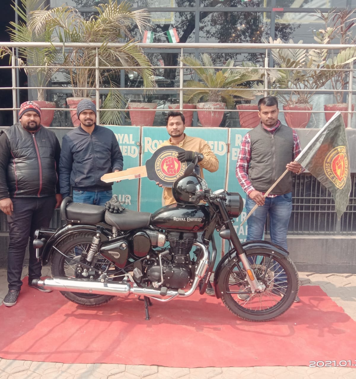 Congratulations Ms.... - Chandra Motors Bullet Agency Mau U.P | Facebook