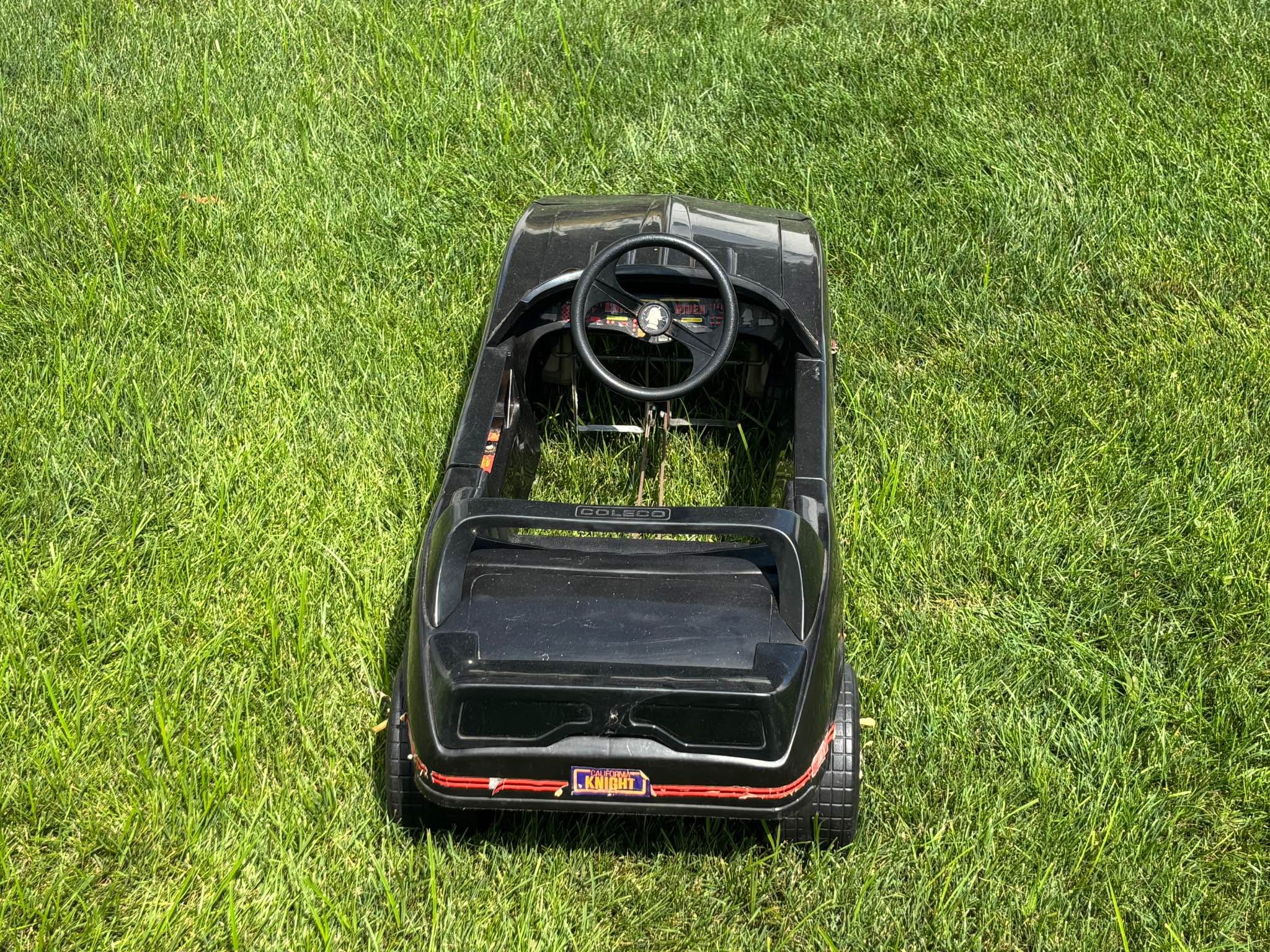 1980s Coleco Knight Rider K.I.T.T. Pedal Car - Powersport Vehicles ...