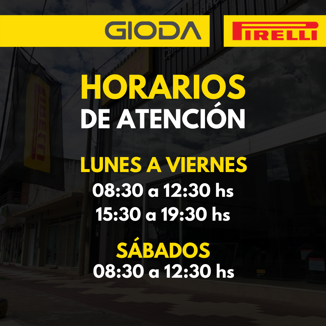 🛠 GIODA Distribuidor oficial Pirelli 🛠... - Gioda Neumáticos