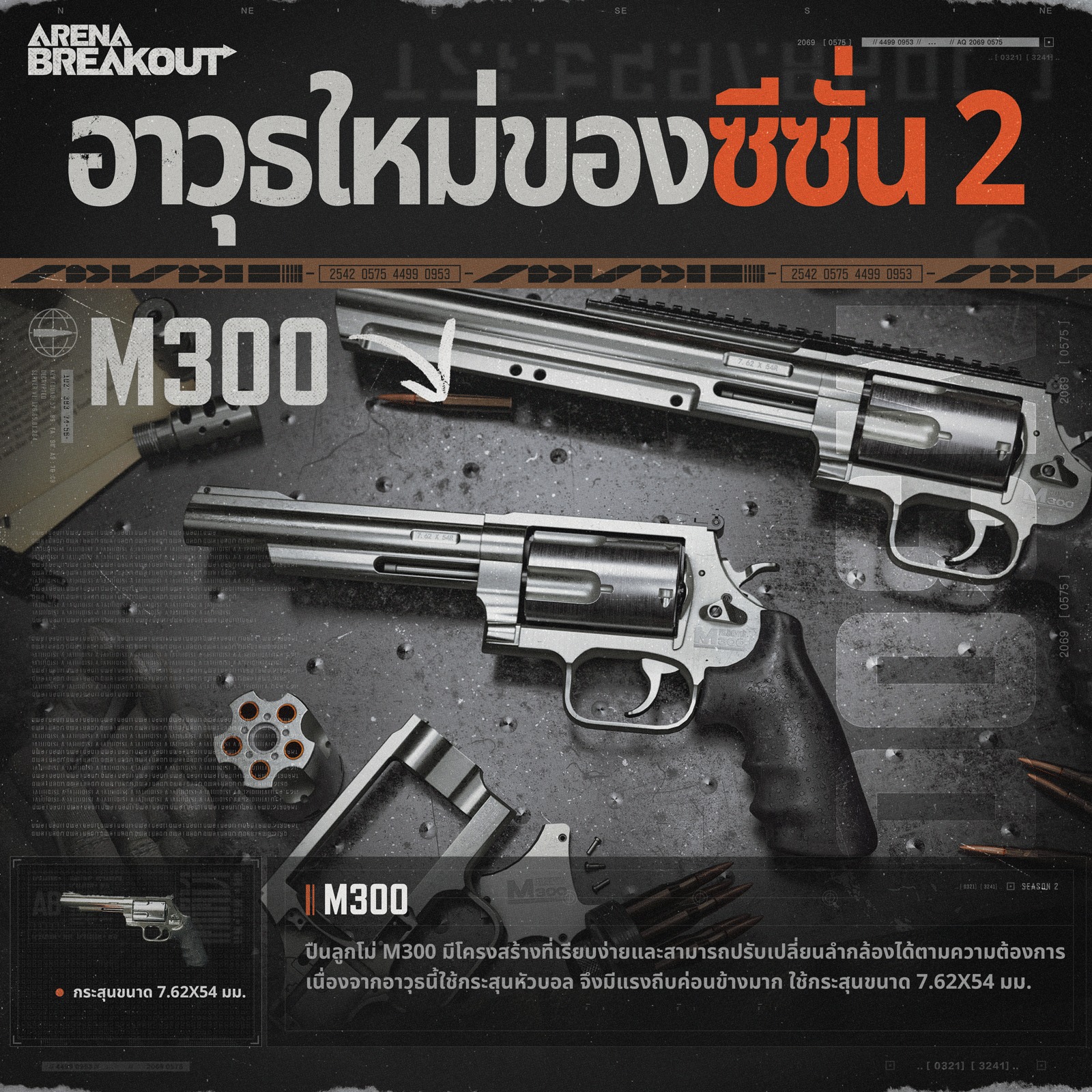 Arena - อาวุธใหม่ | M300 M300 มีโครงสร้างที่เรียบง่ายและสามารถปรับ ...