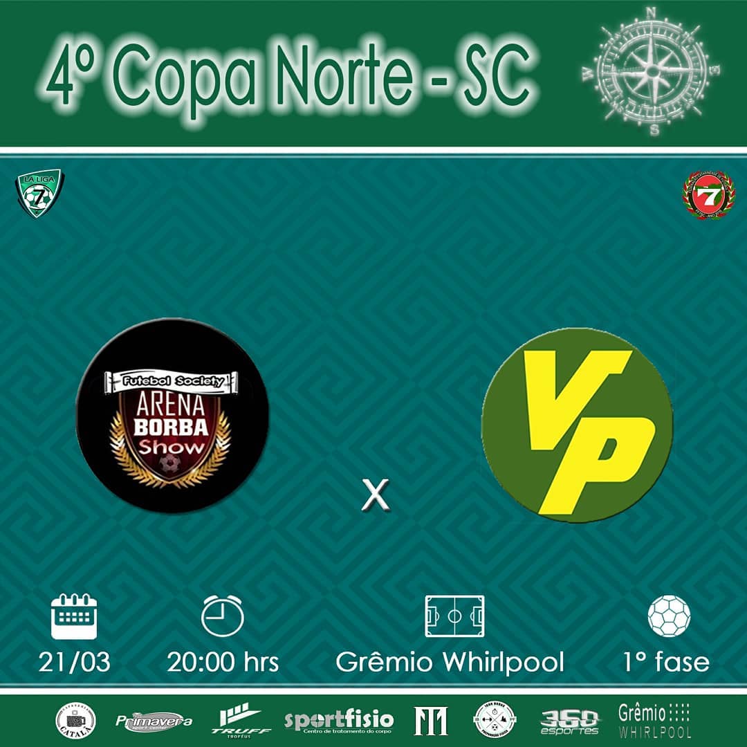 La Liga 7 - LL7 - #COPANORTE Hoje teeeeem, 3 confrontos...