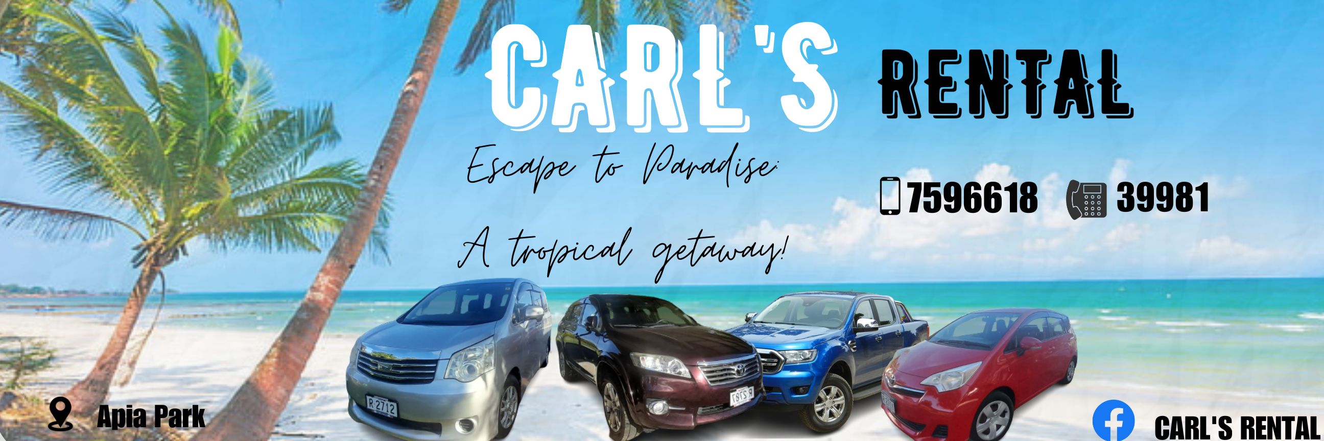 Carl's Rental | Apia Samoa