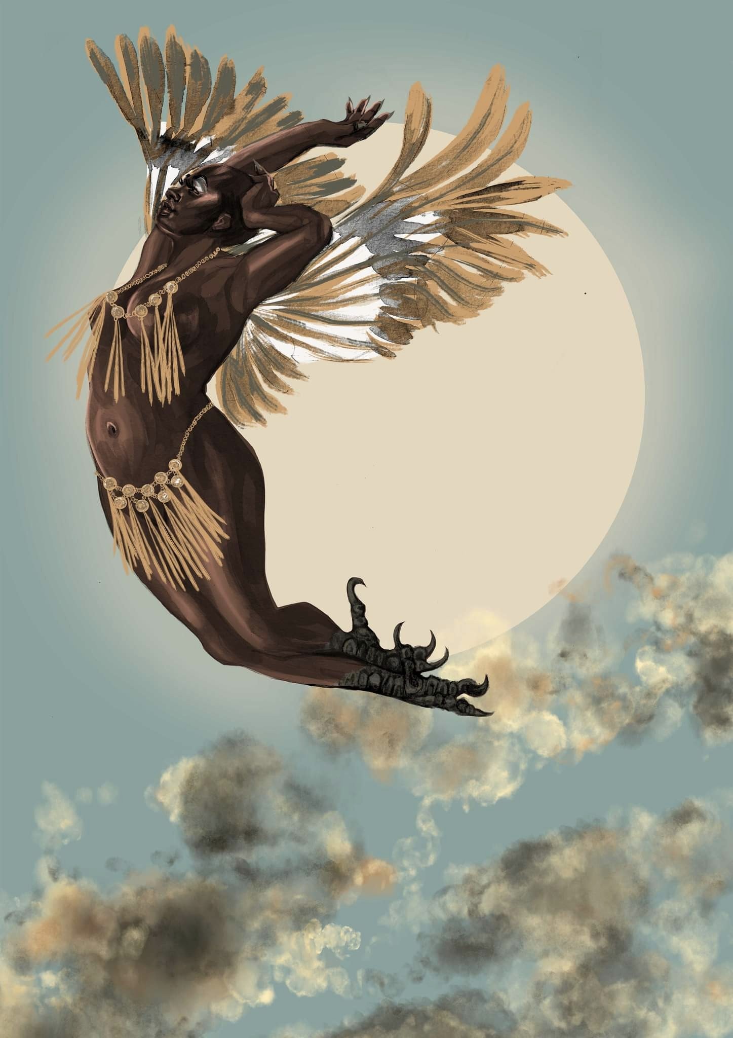 Kim Thompson Illustration - ☀️🦅 Ocypete 🦅☀️ Ocypete ('Swift Wing ...