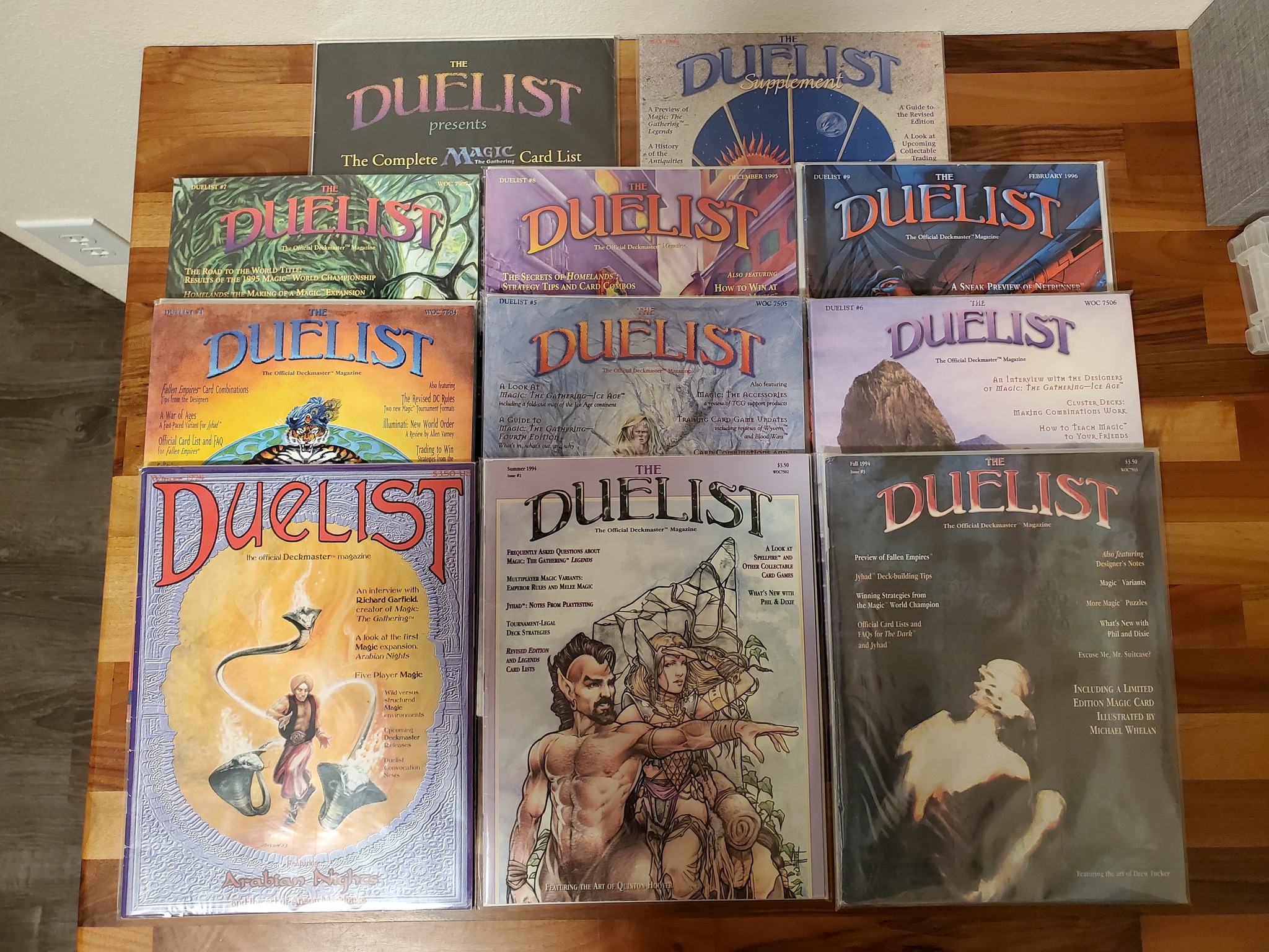 The Duelist Magazine Issue 30 Unglued Preview and Contents