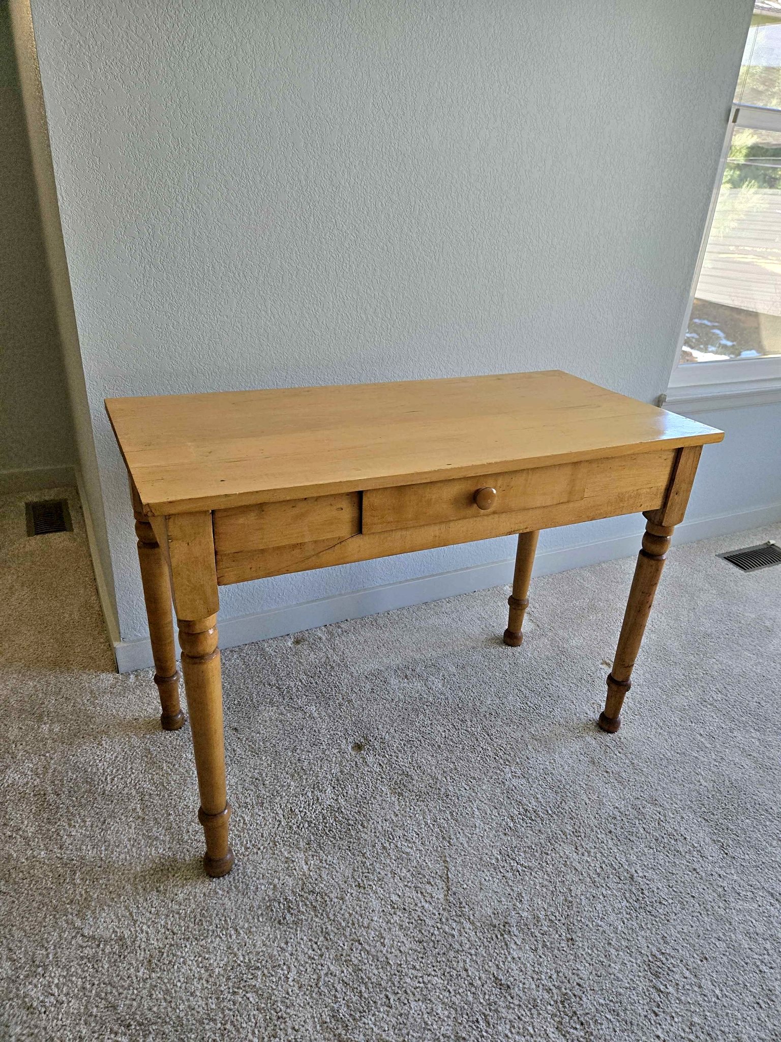 Small Solid Maple Library Desk ~ 50's Vintage! - Desks - Denver ...