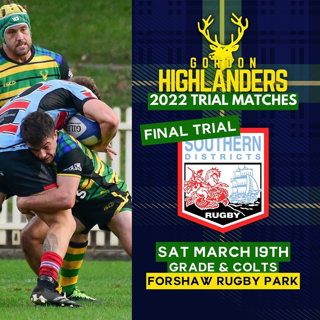 Our last hit out before... - Gordon Rugby - The Highlanders | Facebook