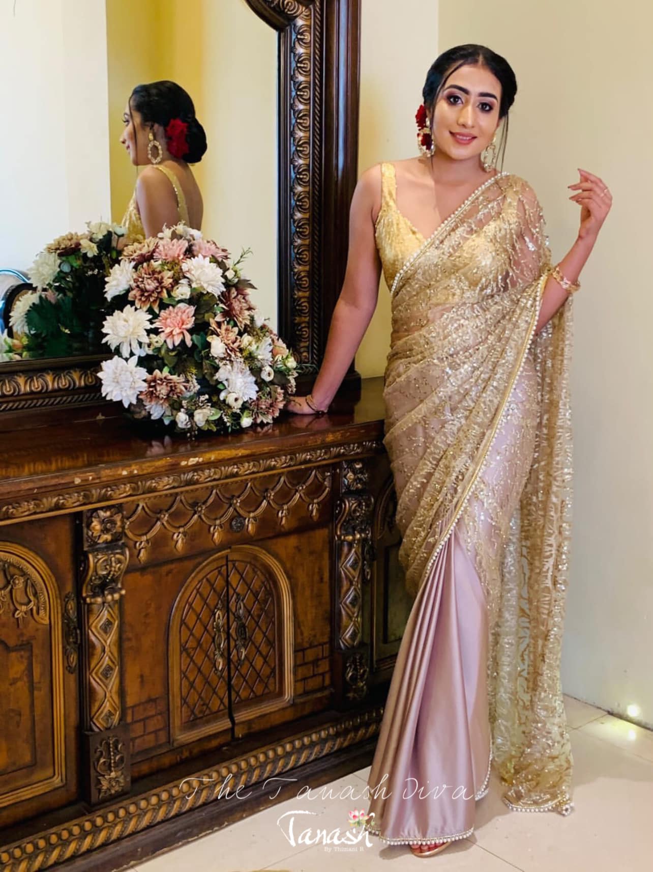 Tanash - 🌹 Sheer elegance personified! Gorgeous client... | Facebook