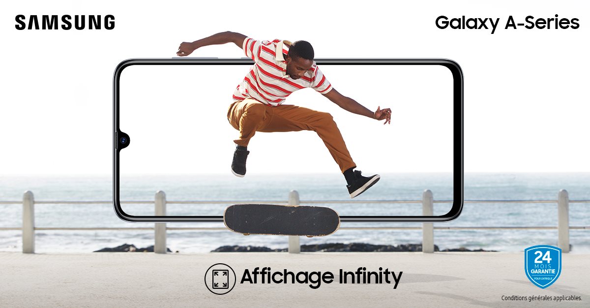 Samsung - Un écran Infinity-U plus beau, plus grand et...