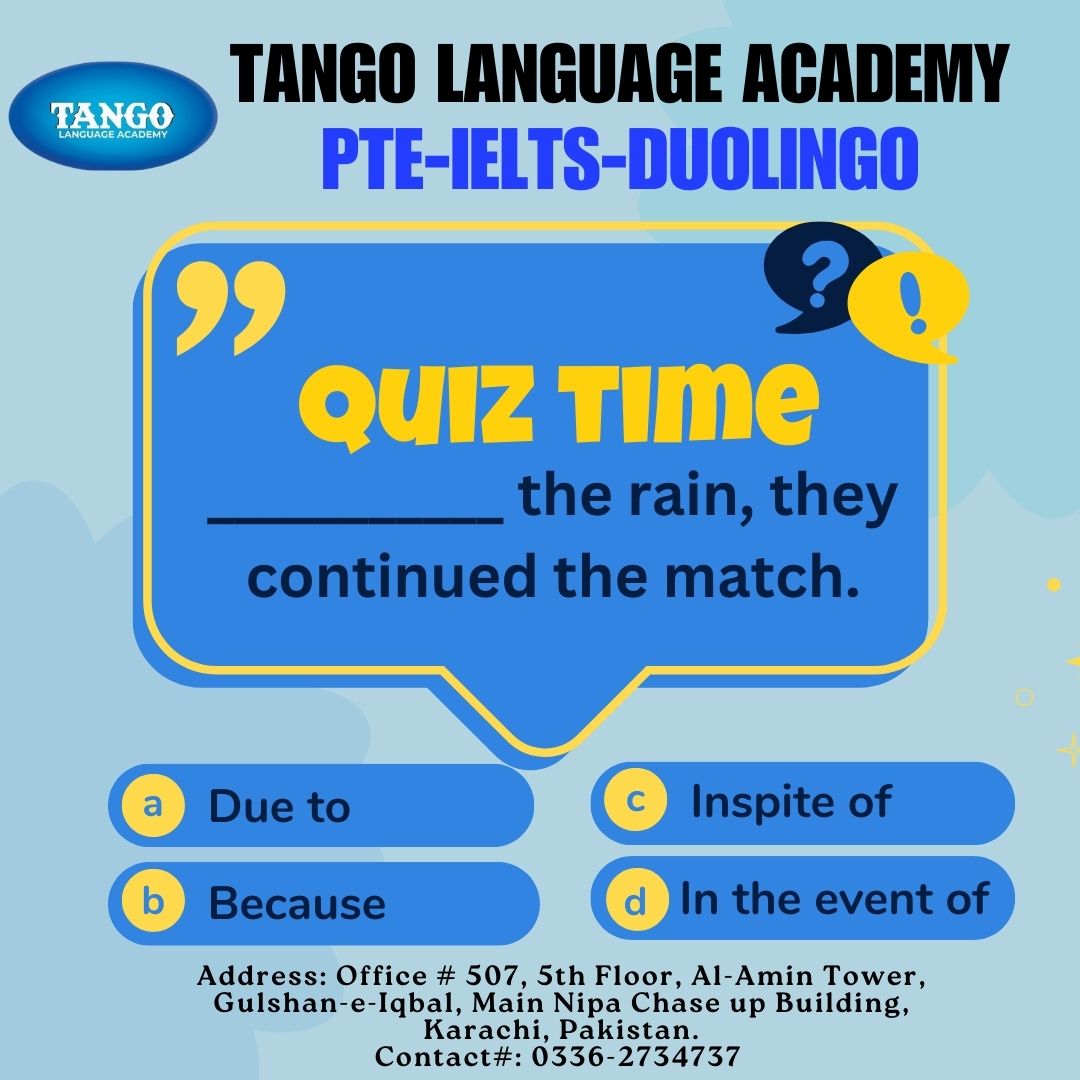 Tango - Language Academy | Karachi