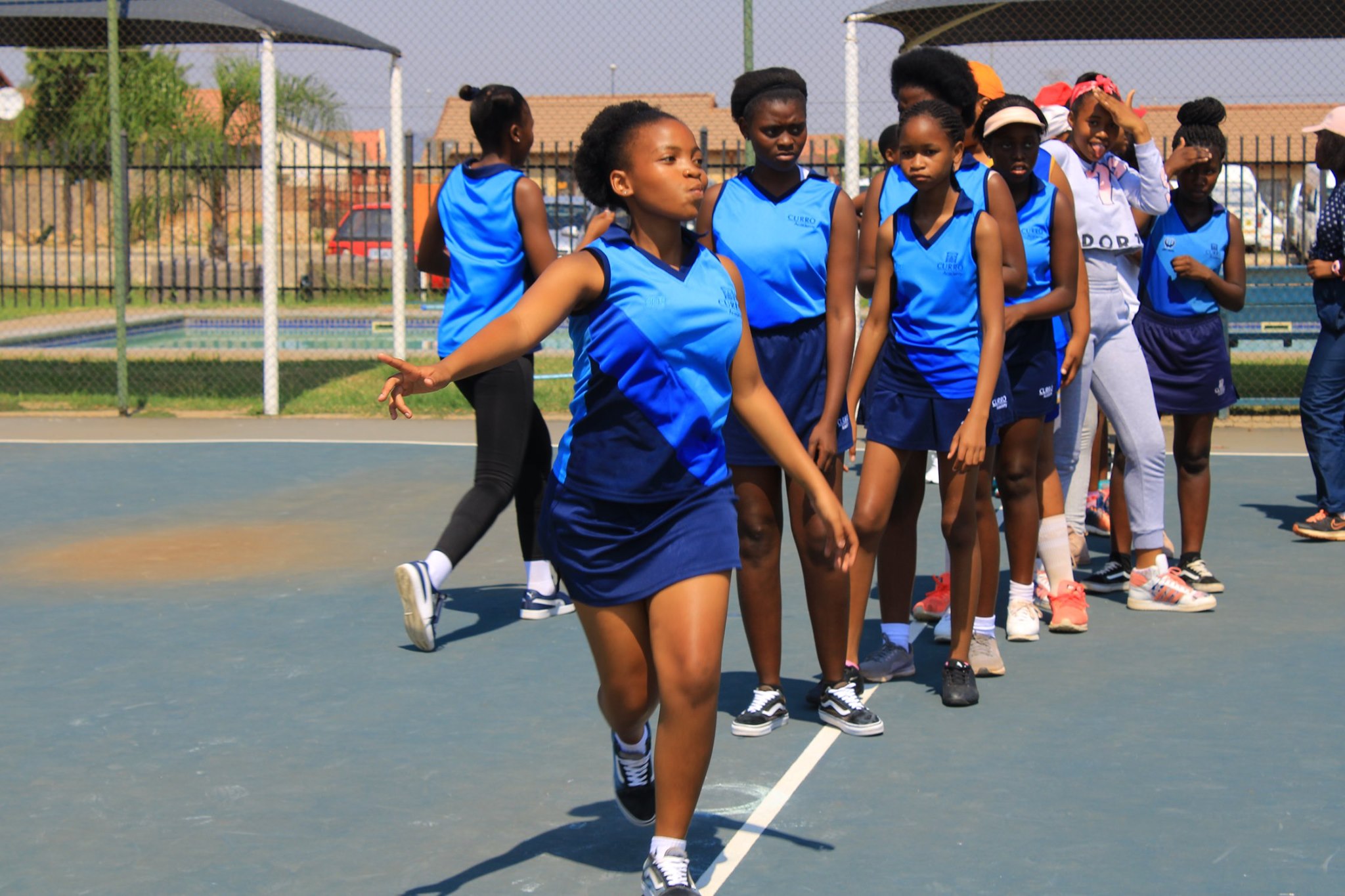 Our high school netball team ,... - Curro Academy Soshanguve