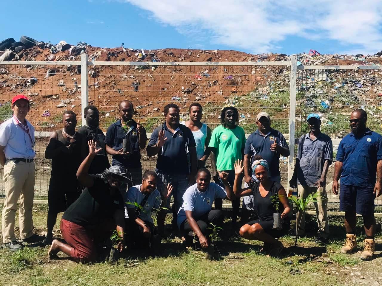 A tree planting program was undertaken yesterday in partnership with ...
