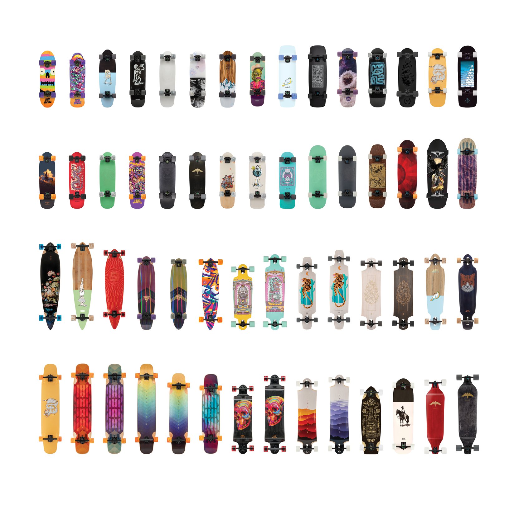 Landyachtz 2019 skateboard lineup now available