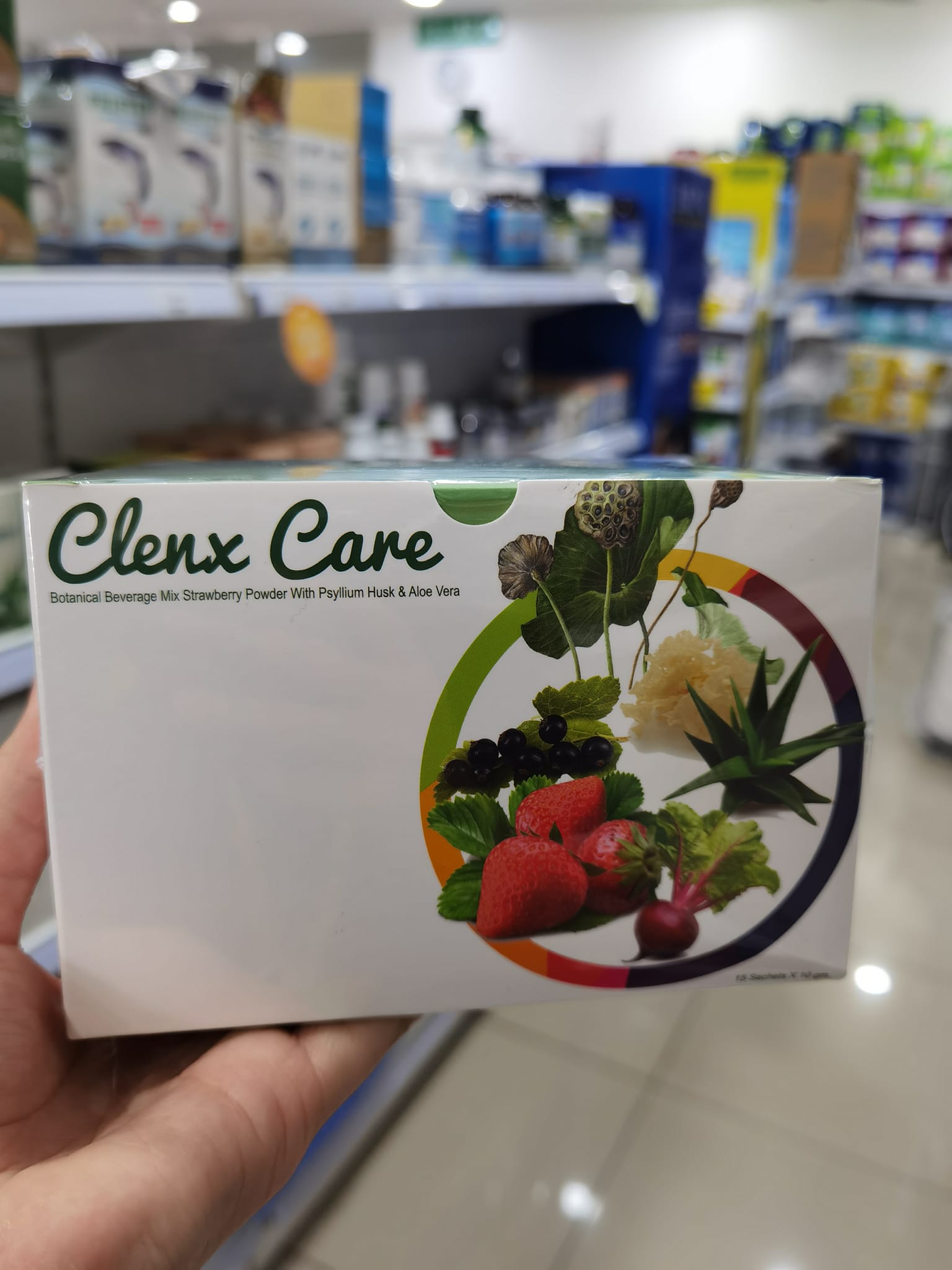 Clenx Care 植物飲料混合草莓粉與洋車前子和蘆薈🤗... - Love Life Pharmacy 乐爱药剂所 | Facebook