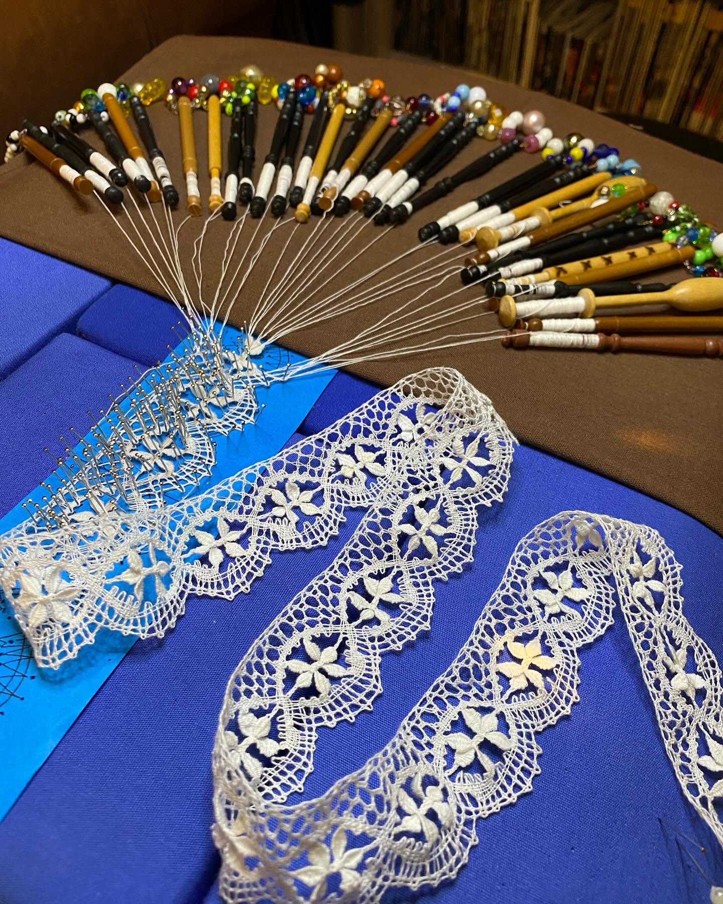 Heath Wanlaphaa - My finished project, Bedfordshire Lace. Pattern