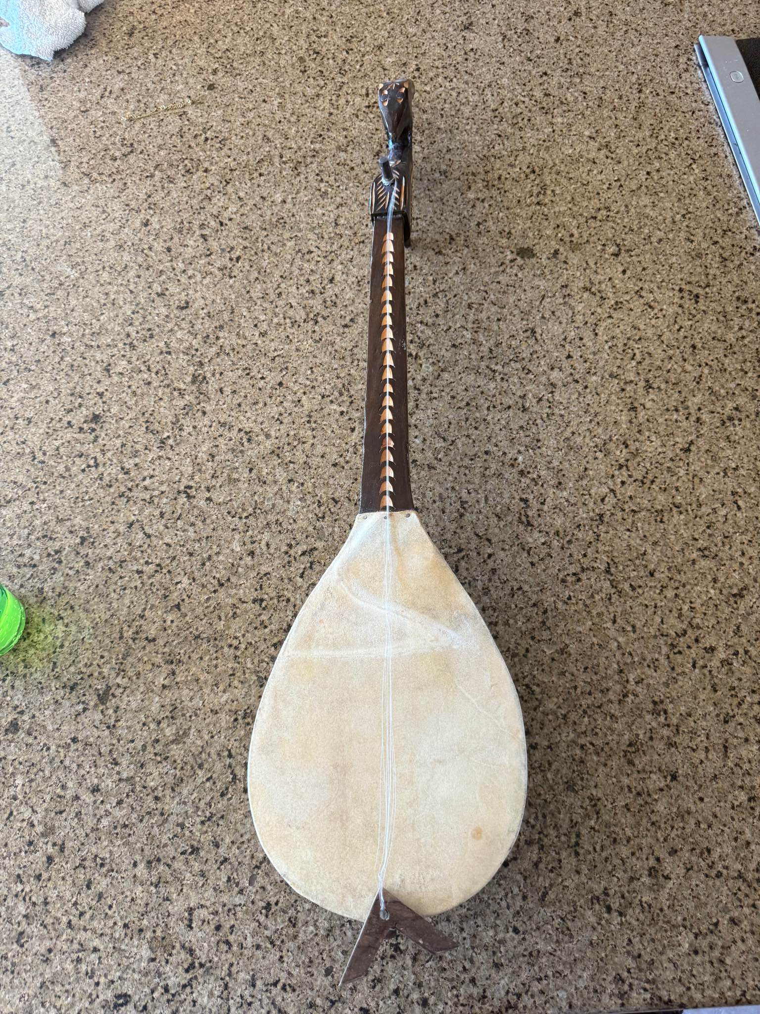 Gusle hand carved European musical instrument - Folk & World Stringed ...