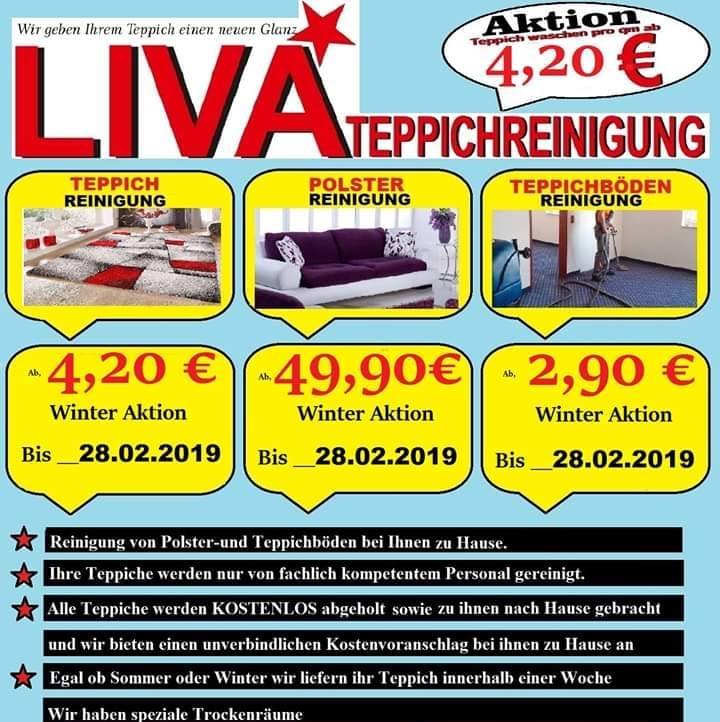 Liva Teppichreinigung Home Facebook