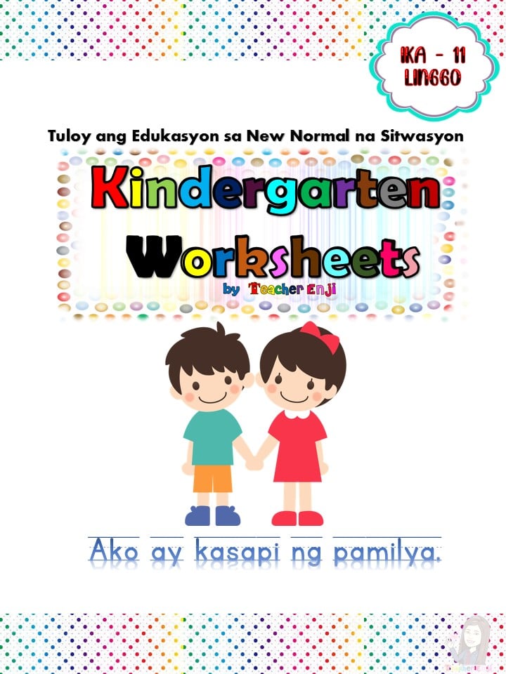 Teacher Enji - Worksheets for week 11 - "Ako ay kasapi ng... | Facebook