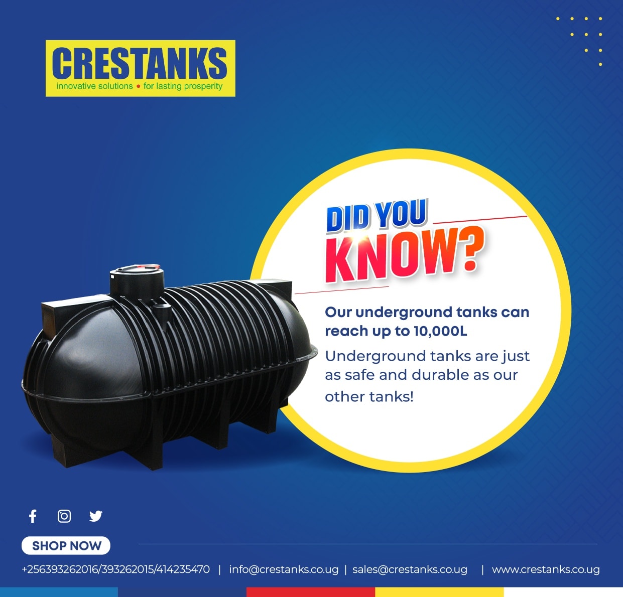 Did you know you can store more... - Crestanks Limited