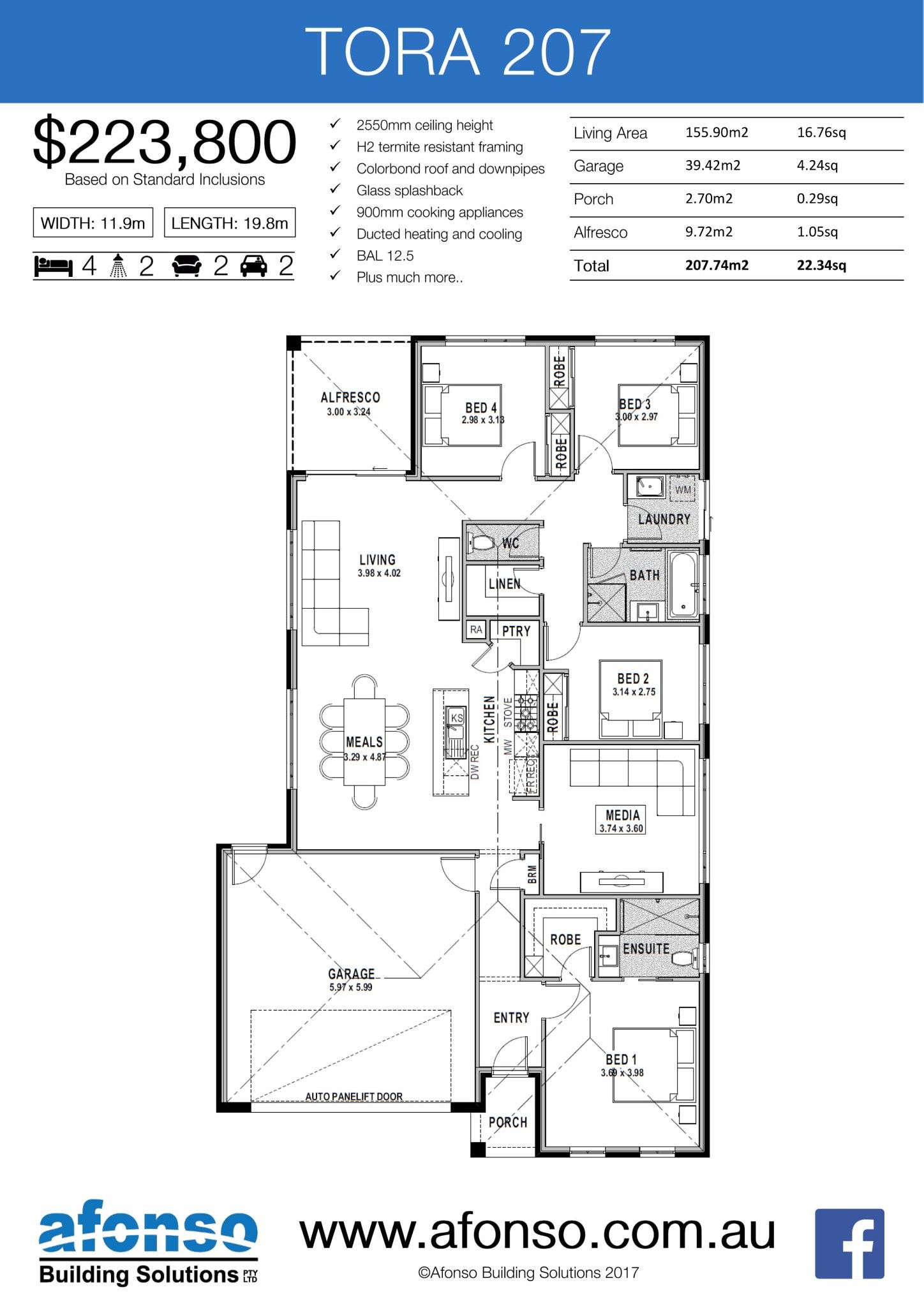Our Floor Plan Friday today is... - Afonso Building Solutions | Facebook