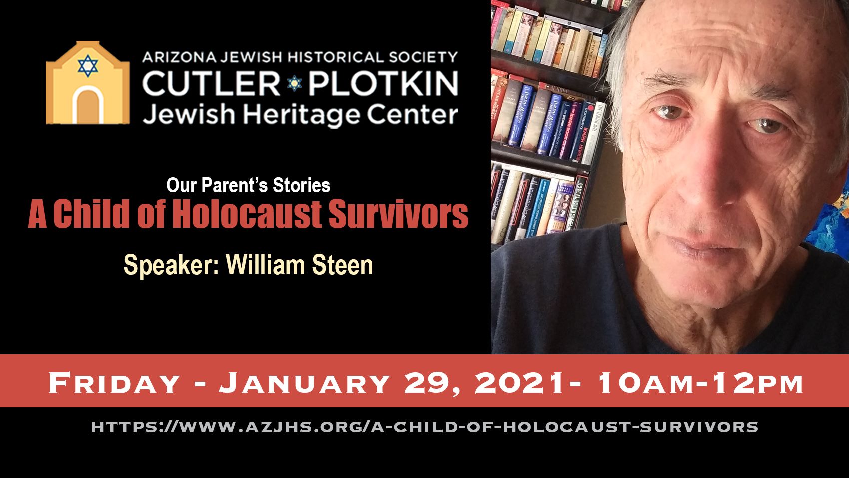 A Child of Holocaust Survivors - Our Parent's Seminar Series