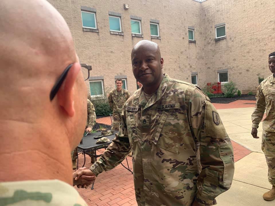 Let’s give these two Soldiers... - 3rd BN NCOA 218th REGT LDR